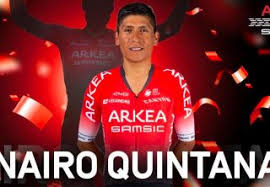 Resultado de imagen de nairo quintana con el arquea en la dauphine libere
